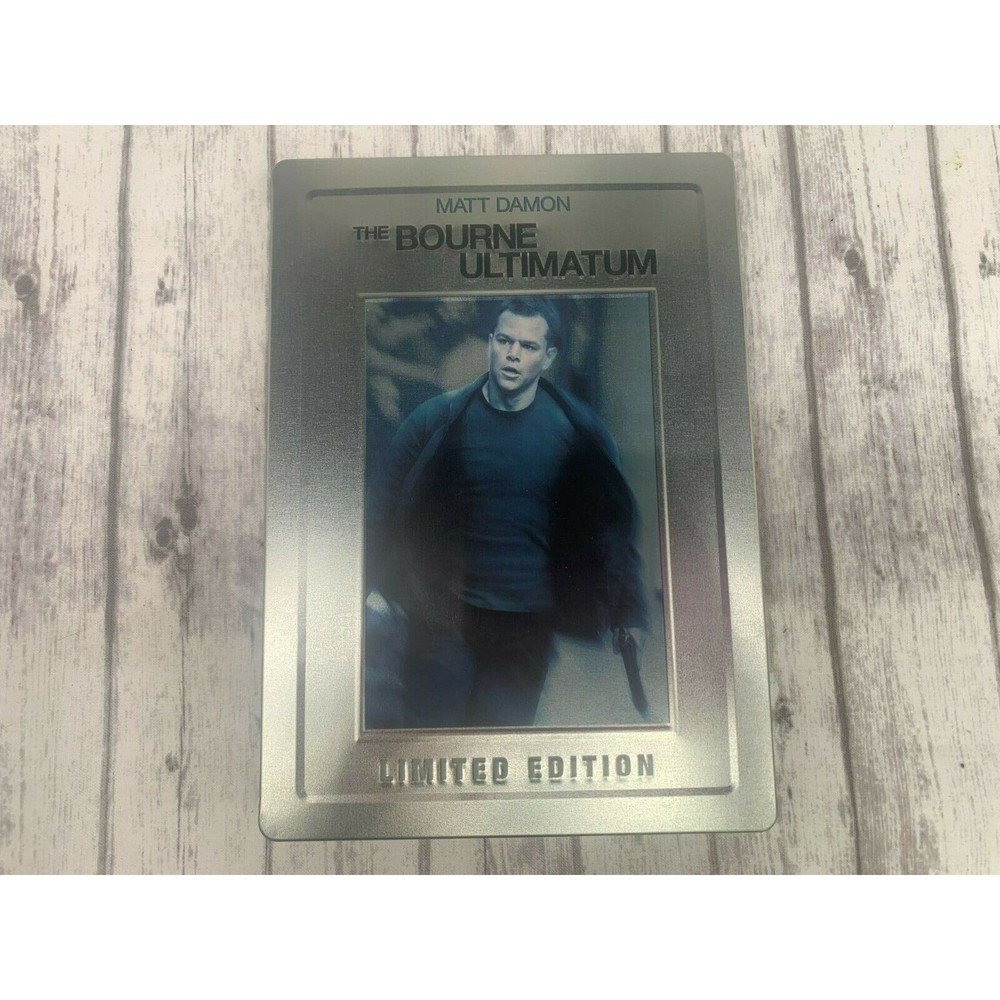 STEELBOOK The Bourne Ultimatum Limited Edition DVD Matt Damon